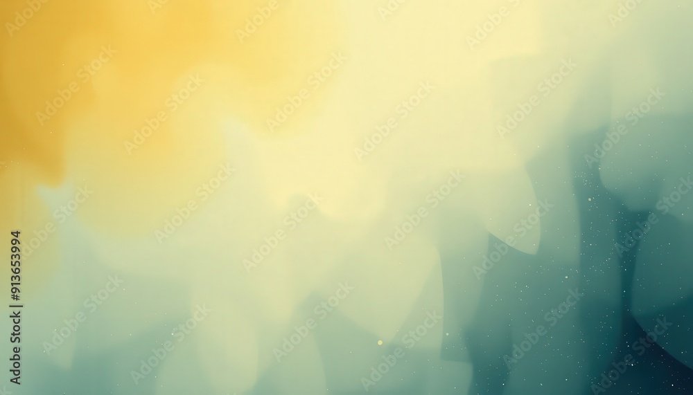Fototapeta premium Abstract Green and Yellow Background.