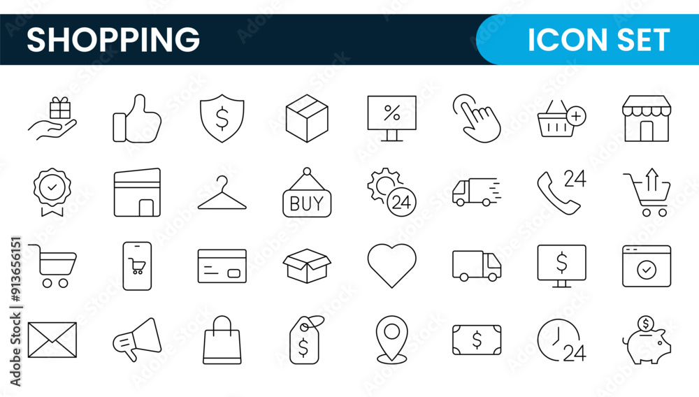 Set of shopping cart icons. Collection of web icons for online store, from various cart icons in various shapes. Shopping outline icon set. Set of shopping cart icons. Collection of web icons for online store, from various cart icons in various shapes. Shopping outline icon set.