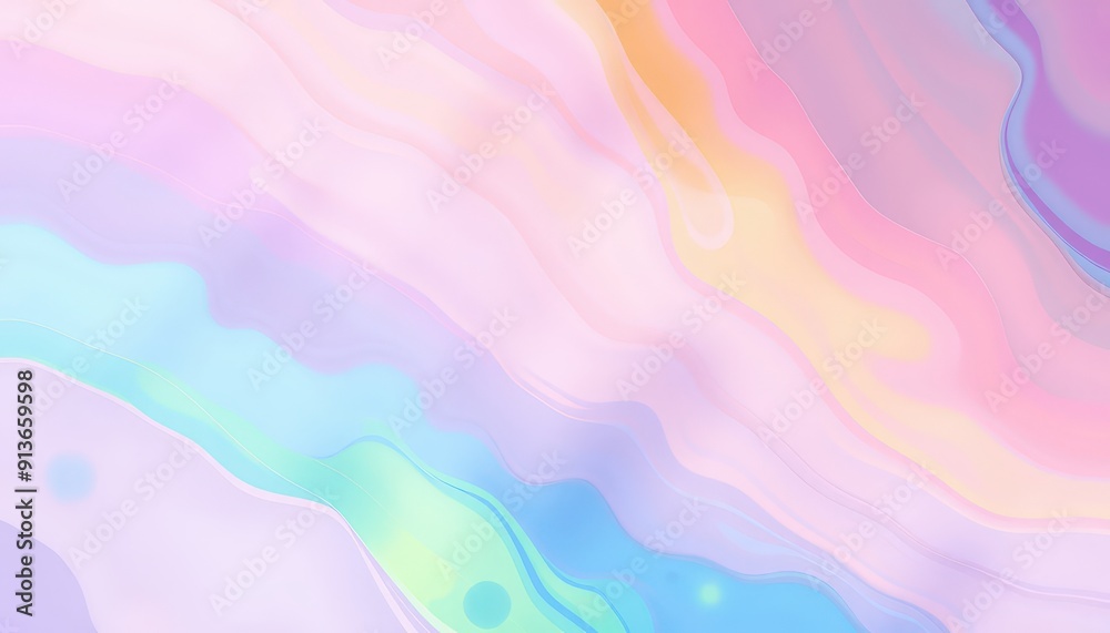 Abstract Pastel Background with Flowing Waves. Abstract Pastel Background with Flowing Waves.