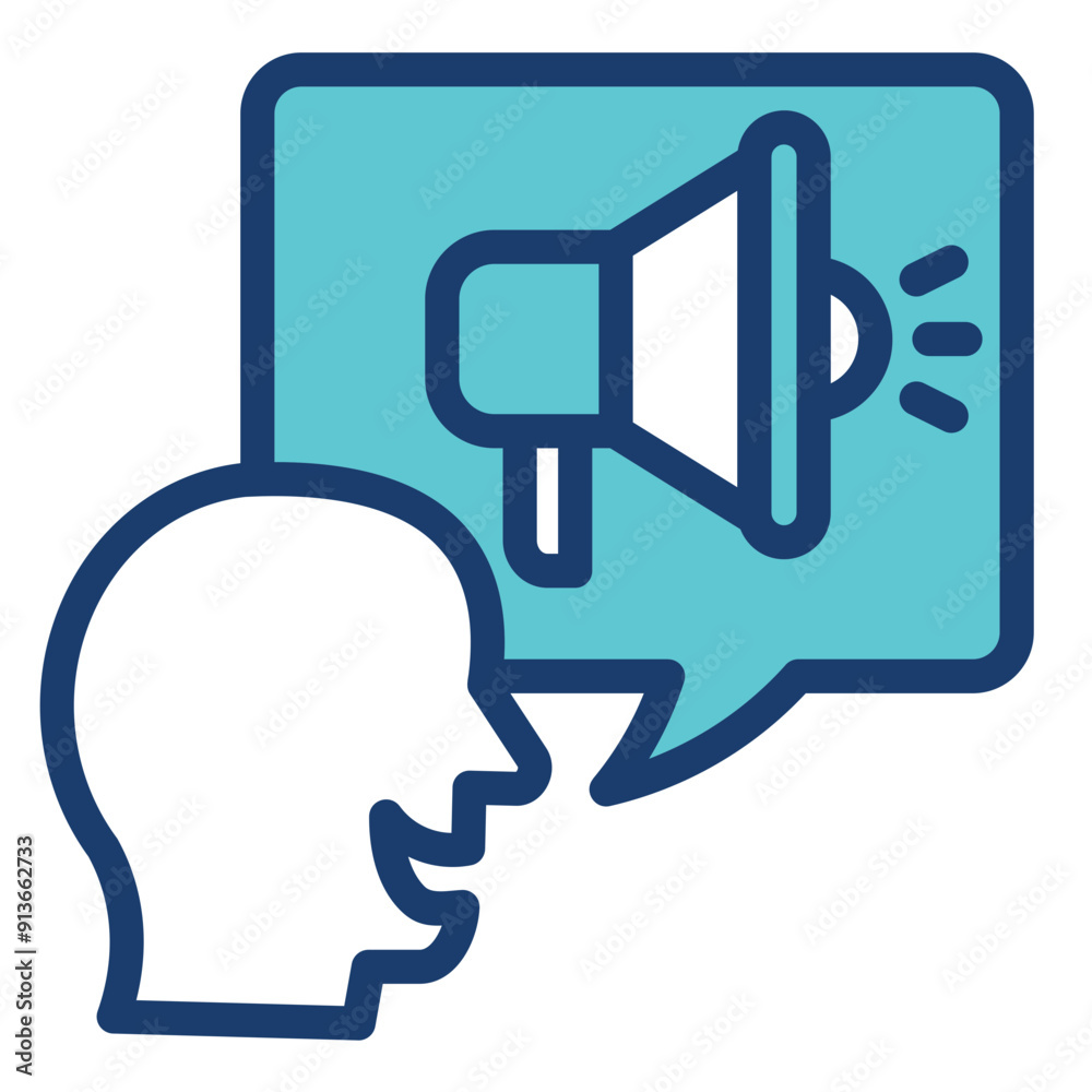Word-Of-Mouth Icon Word-Of-Mouth Icon