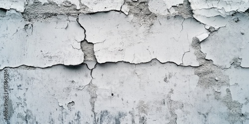 Cracked White Wall