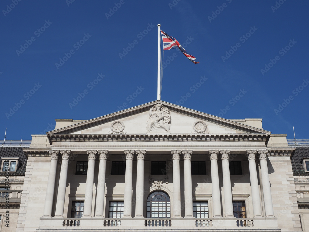 Obraz premium Bank of England in London