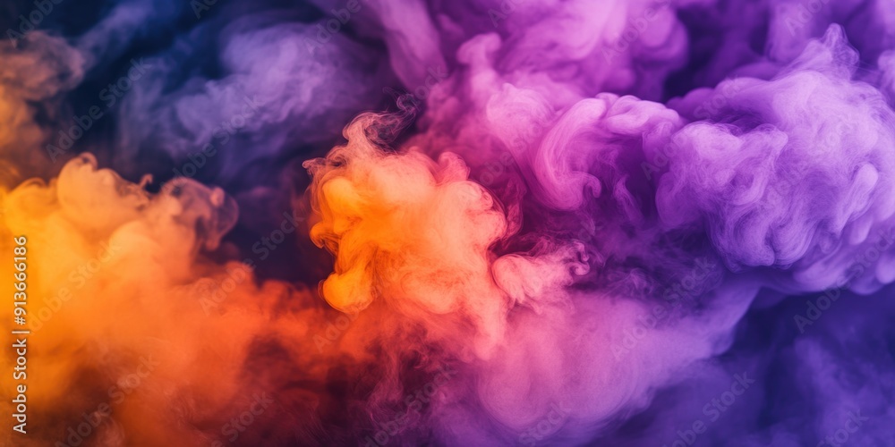 Close-up of colorful smoke cloud Close-up of colorful smoke cloud