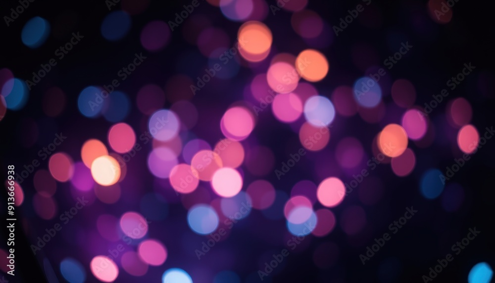 Abstract Purple and Blue Bokeh Lights. Abstract Purple and Blue Bokeh Lights.
