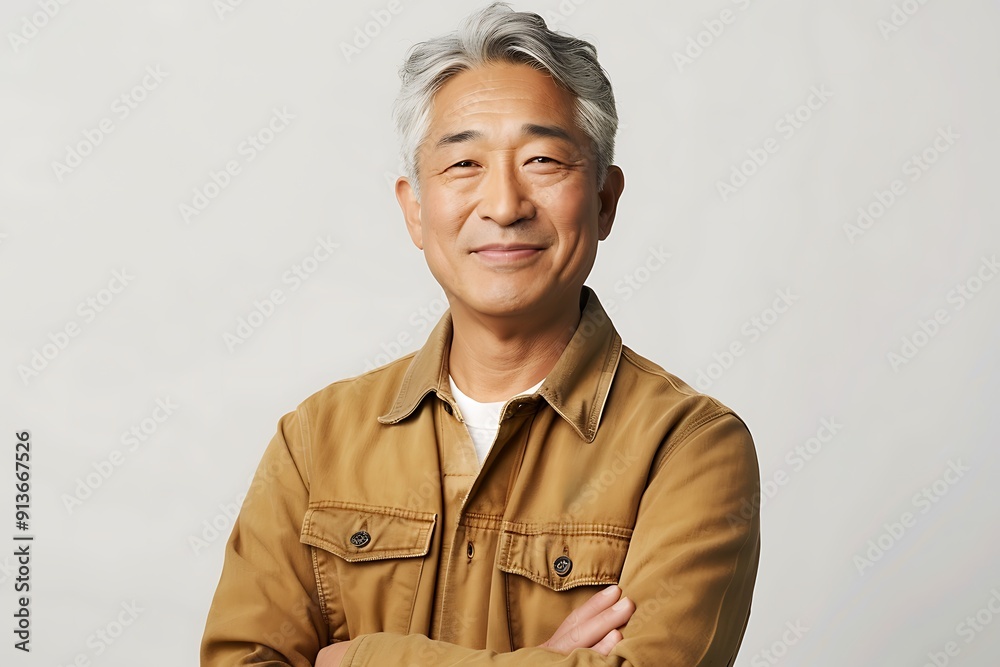 Smiling Senior Man Portrait