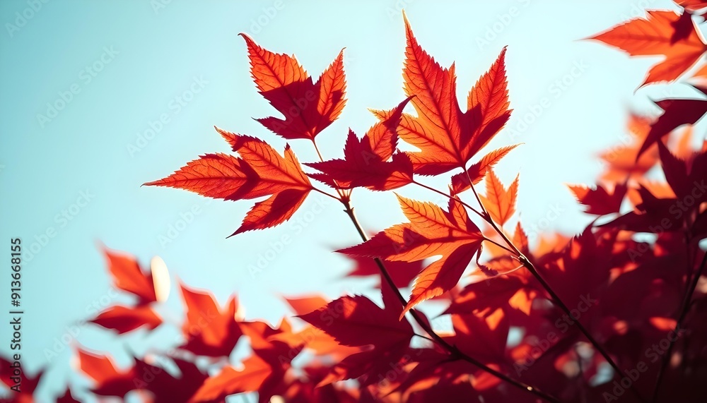 Close-up of vibrant autumn leaves showcasing rich colors and intricate details, highlighting the beauty of fall. Close-up of vibrant autumn leaves showcasing rich colors and intricate details, highlighting the beauty of fall.