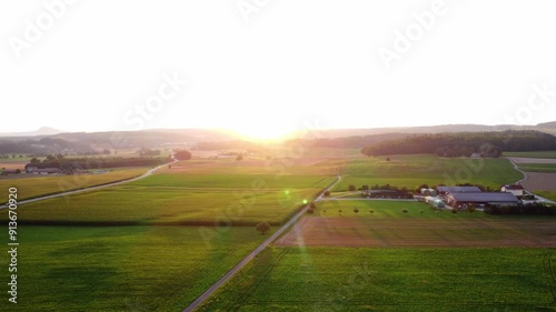 In Die Abendsonne