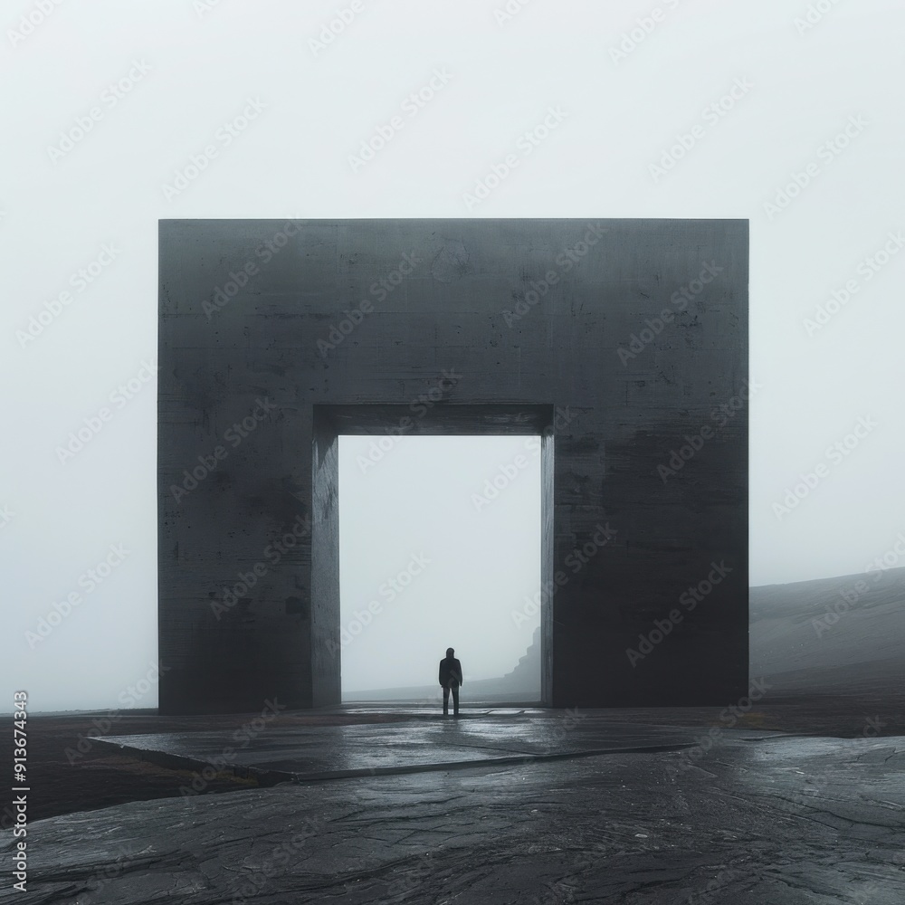 Obraz premium Keith , surreal style of conceptual photography.