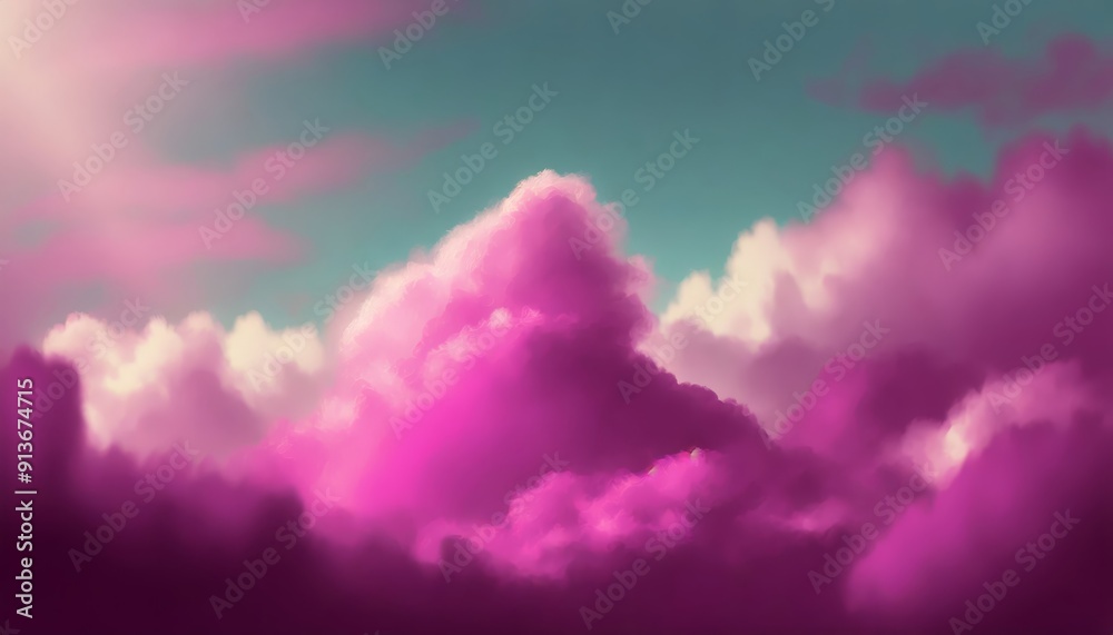 Magenta Cloudscape - Color of the Year 2023 Magenta Cloudscape - Color of the Year 2023