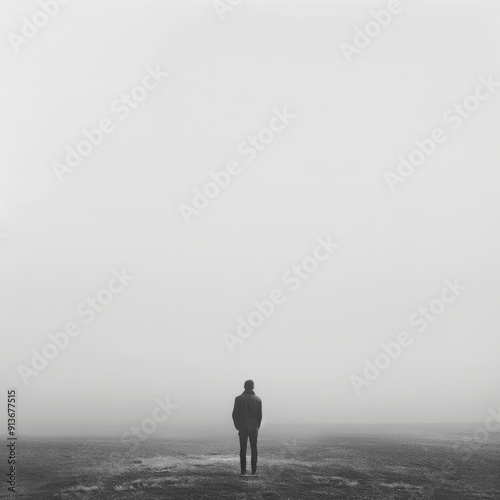 Keith , surreal style of conceptual photography,white red high place muted palette