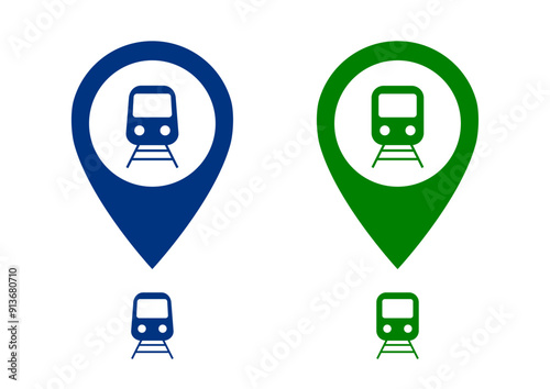 train station pin for direction,navigation,