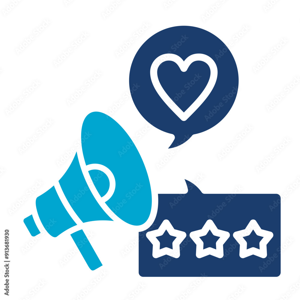 Fototapeta premium Brand Advocacy Icon