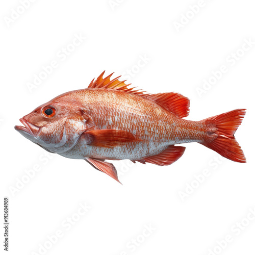 Fish isolated on a transparent background for web, banner, wallpaper