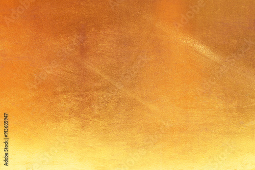 Obraz na płótnie Gold abstract background or texture and gradients shadow horizontal shape w salonie