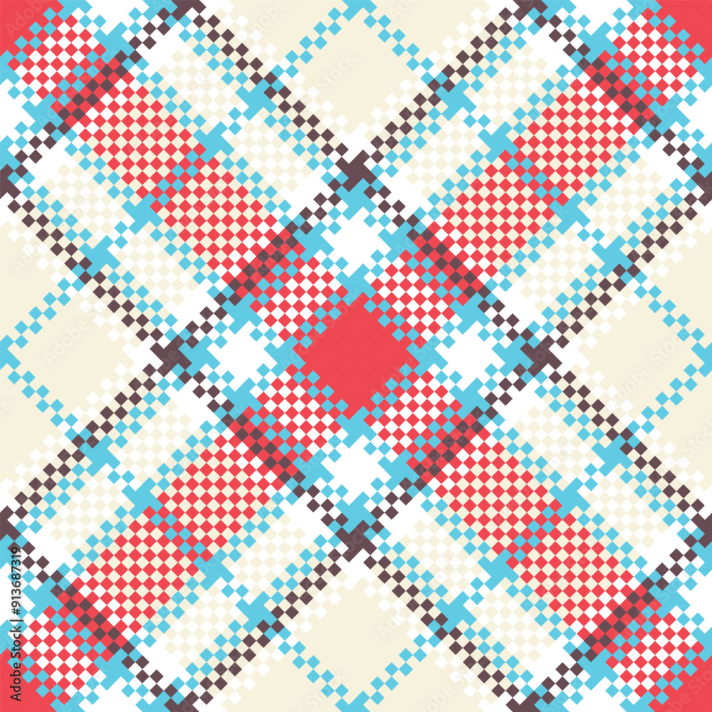 Classic Scottish Tartan Design. Gingham Patterns. for Scarf, Dress, Skirt, Other Modern Spring Autumn Winter Fashion Textile Design.