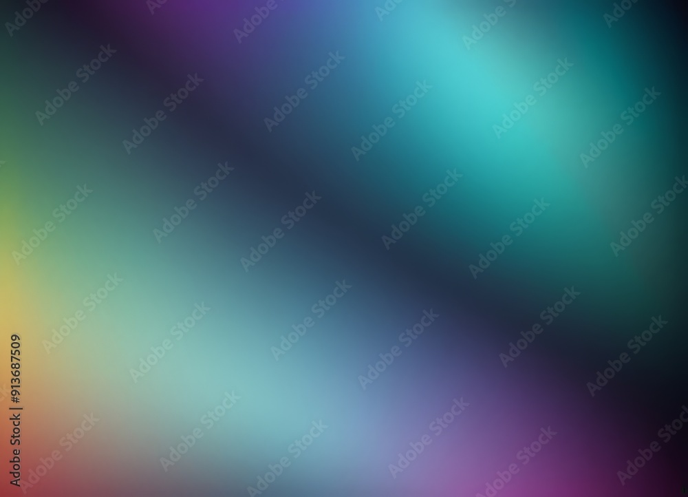 Obraz premium gradient background with gradient blue, green, purple, and orange, transitioning from left to right.