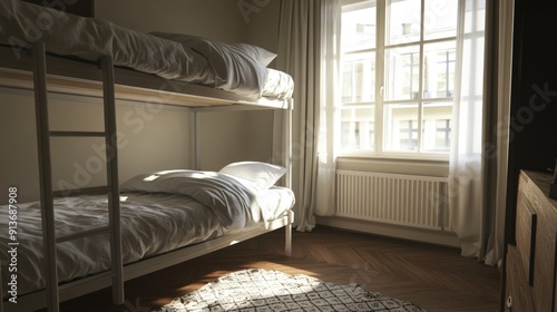 Cozy Bedroom with Bunk Beds