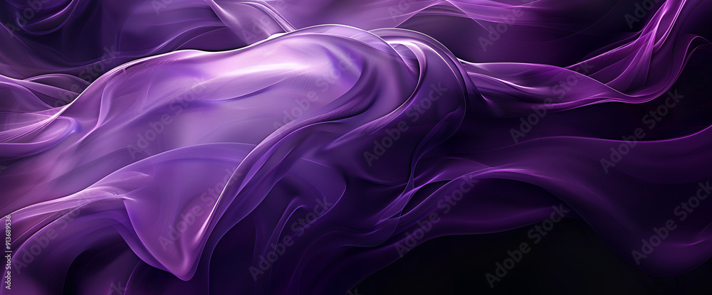 Fototapeta premium Abstract background with smooth lines in purple colors ,Abstract background with smooth lines in purple and violet colors