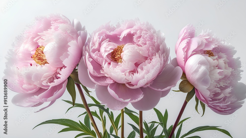 Peony bouquet with white background, peony photo, high definition peony, flower, pink flower, pink peony Peony bouquet with white background, peony photo, high definition peony, flower, pink flower, pink peony