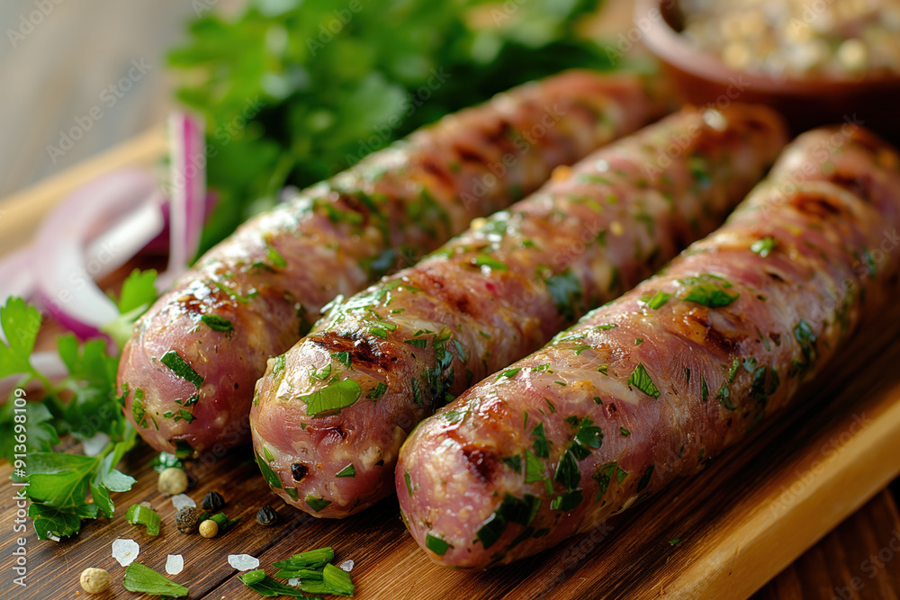 Andouillette - sausage made usually from pork intestines and stomach
