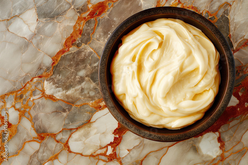 Aioli - a garlic mayonnaise...