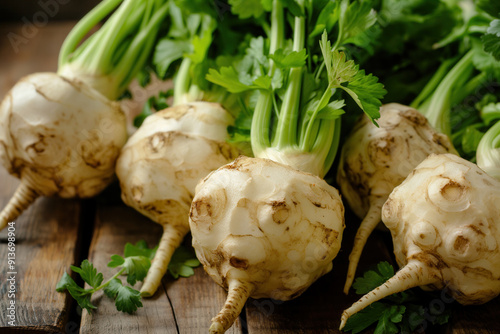 Celeri-rave or celeriac - r...