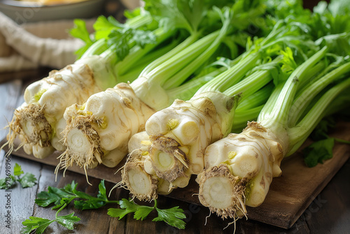 Celeri-rave or celeriac - r...