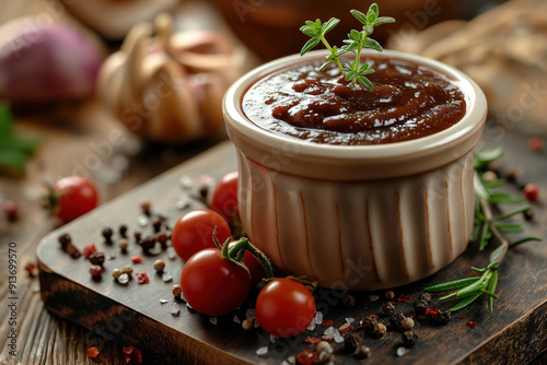 Espagnole sauce - a brown s...