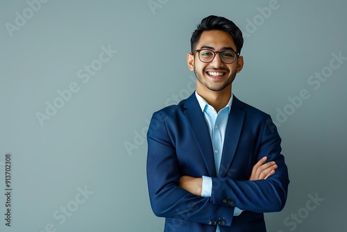 Confident Businessman with a Smile