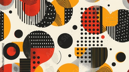 Wallpaper Mural Discover the beauty of minimalist vectors in pattern design for clean, repetitive motifs Torontodigital.ca