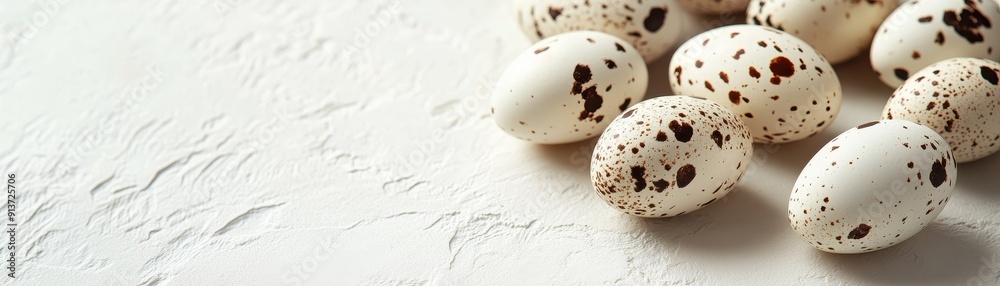 Obraz premium A quail eggs 