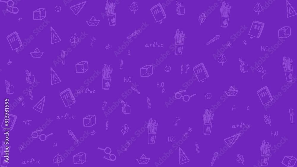 Seamless animated background for quizzes, 4K Seamless animated background for quizzes, 4K