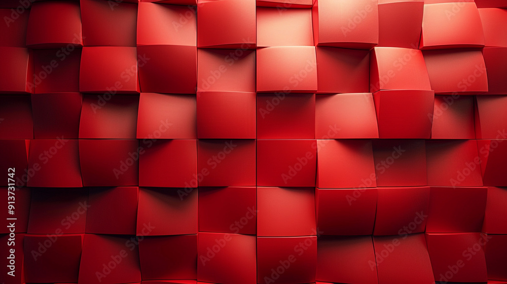 a red wall with a bright light shining on it a red wall with a bright light shining on it