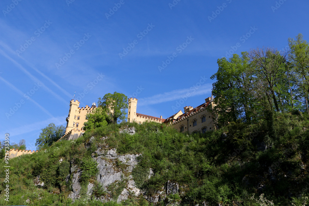 Obraz premium old castle in the mountains