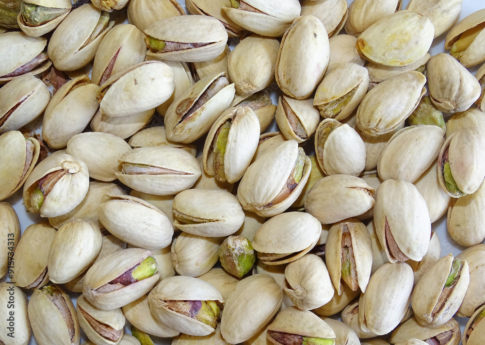 Pile of pistachios in shell Pile of pistachios in shell