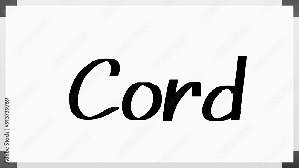 Cord のホワイトボード風イラスト Cord のホワイトボード風イラスト