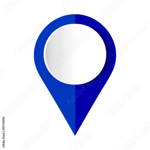 Free Download Blue map pin. Concept of global coordinate, dot, needle tip, ui. Map Marker Icon. Blue Point - GFXLoad