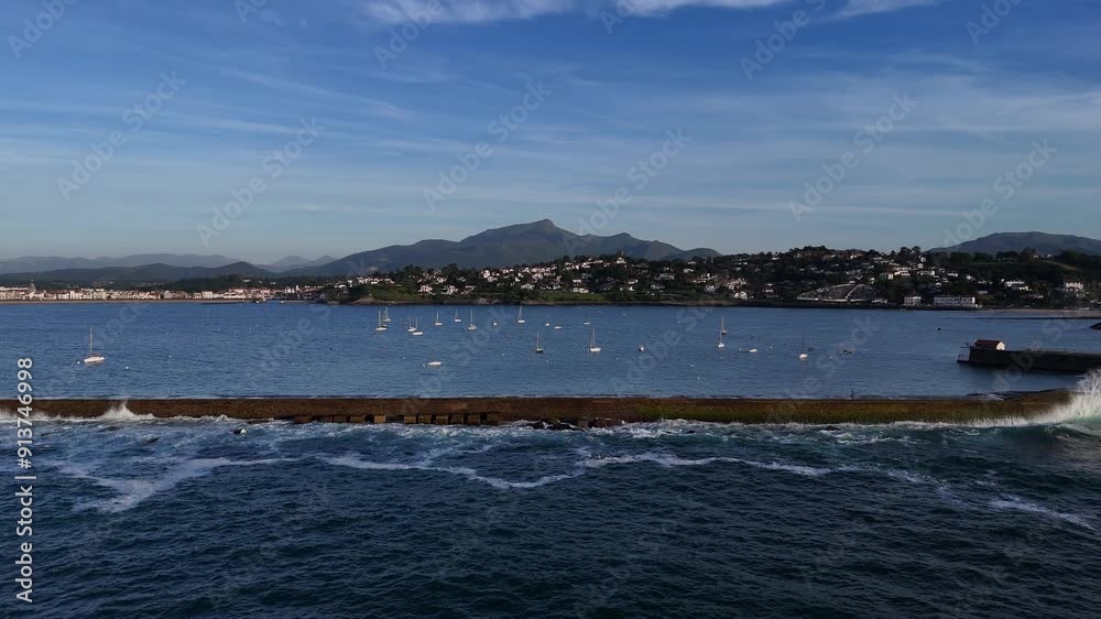 Donibane Lohizune-Saint Jean de Luz bay at Lapurdi, Basque Country. Donibane Lohizune-Saint Jean de Luz bay at Lapurdi, Basque Country.