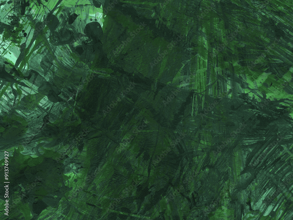 Green abstract texture. Background green art. Sea and ocean in depth Green abstract texture. Background green art. Sea and ocean in depth