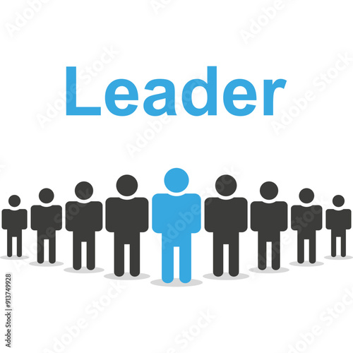 Business Concept, Leader Concept Icon