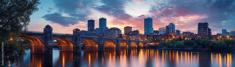 Naklejka premium Minneapolis, Minnesota, USA