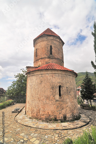 Christian Church Saint Elishe in Kish village,  Azerbaijan  photo