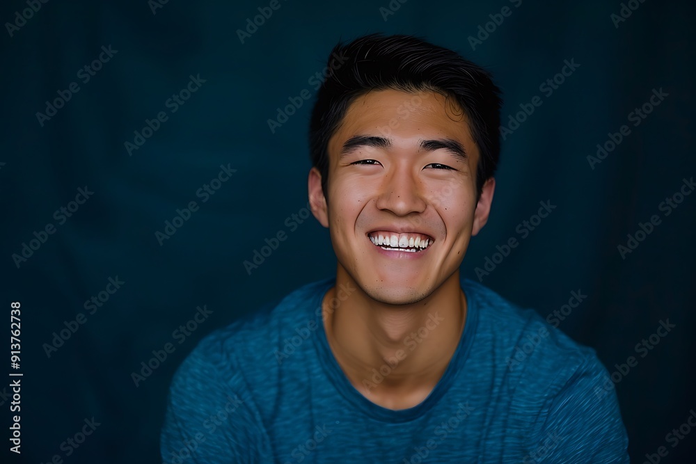 Fototapeta premium Smiling Man Portrait