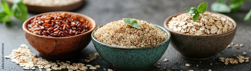 Grains Brown Rice, Quinoa, Oats, and Barley for Optimal Health Grains Brown Rice, Quinoa, Oats, and Barley for Optimal Health