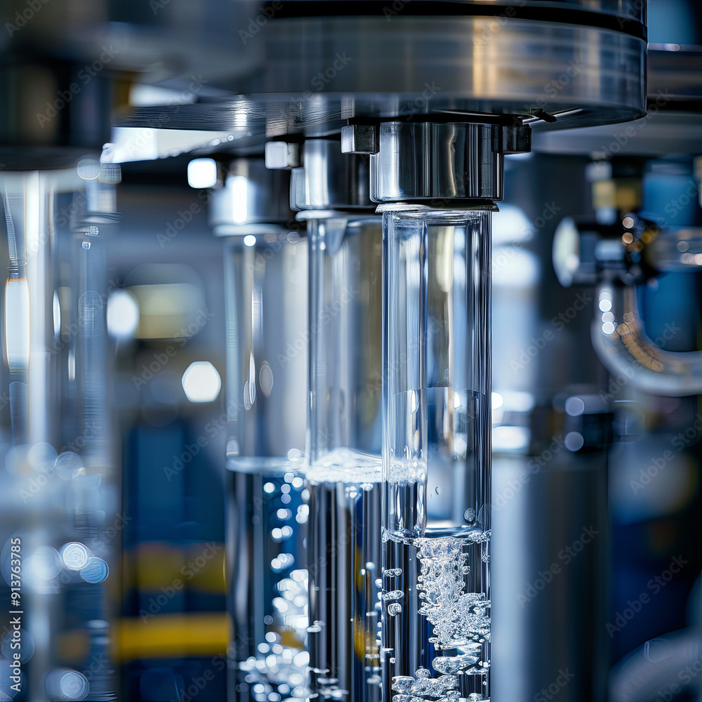 A close-up illustration of a reverse osmosis unit's advanced filtration technology, showing the detailed layers of membranes and the flow of water, with a spotlight on the pristine water output. A close-up illustration of a reverse osmosis unit's advanced filtration technology, showing the detailed layers of membranes and the flow of water, with a spotlight on the pristine water output.