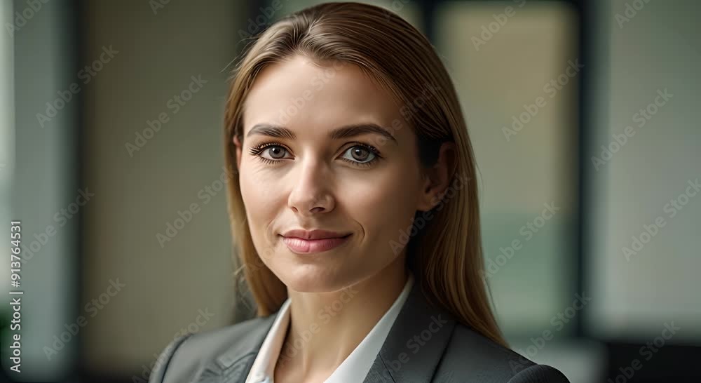 Portrait of a Confident Businesswoman Portrait of a Confident Businesswoman