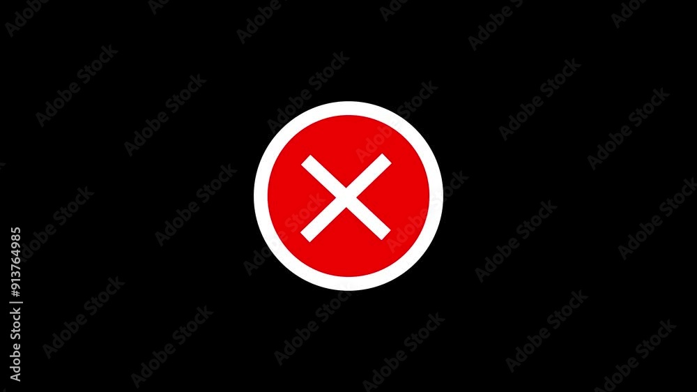 Red cross x sign. Cross animated on black screen .Red X sign icon in round. Wrong mark collection. Red cross X symbol. Red grunge X icon. Red cross x sign. Cross animated on black screen .Red X sign icon in round. Wrong mark collection. Red cross X symbol. Red grunge X icon.