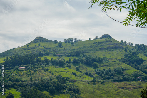 Lierganes Cantabria on July, 2024. Its urban complex, declared of national historical-artistic interest in 1978, concentrates valuable architecture. photo