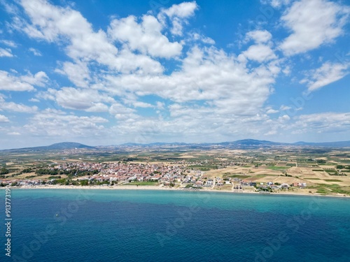 Chalkidiki von oben