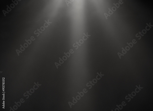 Close up of light beam isolated on black background